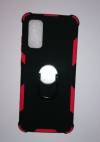 Θήκη  Armor + PCγια Samsung S20 Black & Red (OEM)